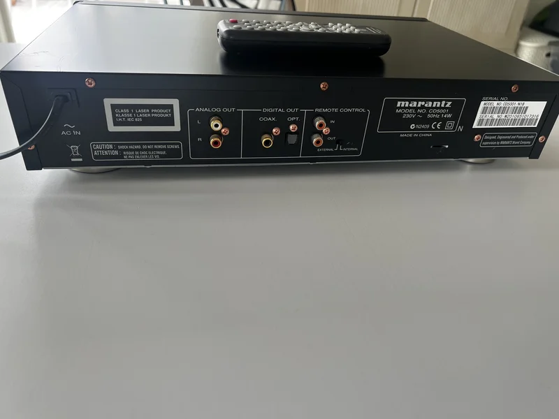 Marantz CD5001 CD-spelare med fj&auml;rrkontroll - Billede 3 af 3
