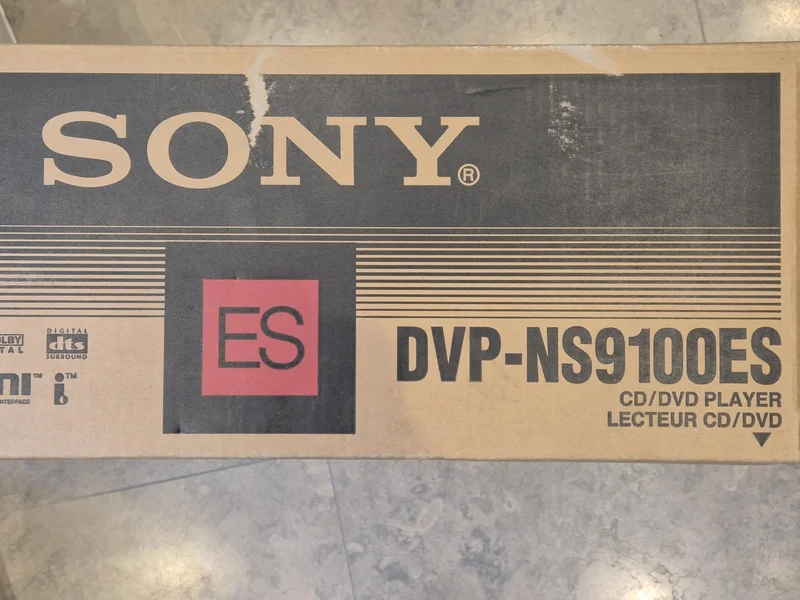 Sony DVP-NS9100ES Sony DVP-NS9100ES - Bild 1 av 1
