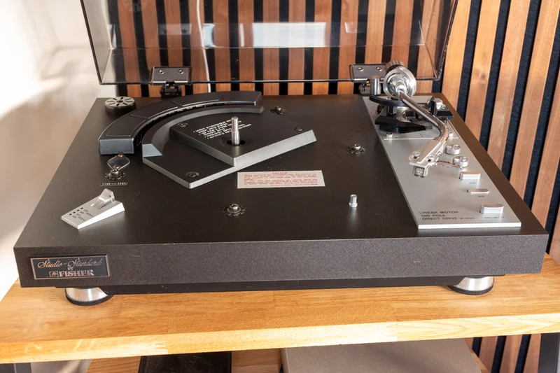 Fisher MT-6225 Studio Standard – direktdriven – Ortofon VMS20E MkII Fisher MT-6225 Studio Standard – direktdriven – Ortofon VMS20E MkII - Image 8 of 10