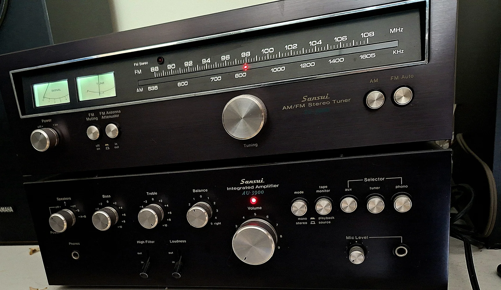 Sansui AU-3900 2x22w Stereoförstärkare + TU-3900 tuner – kanonskick!