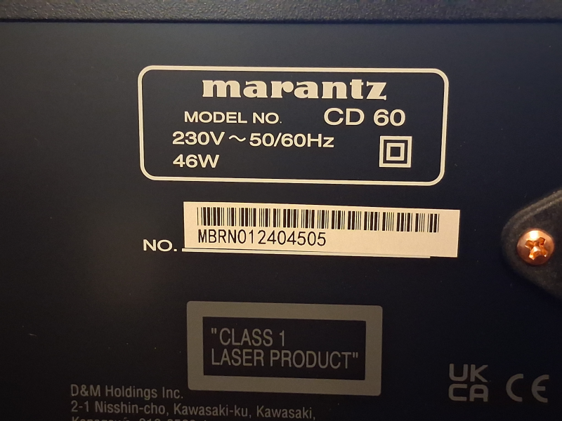 Marantz cd60 inkl fjärr och kartong.   - Bild 7 av 7