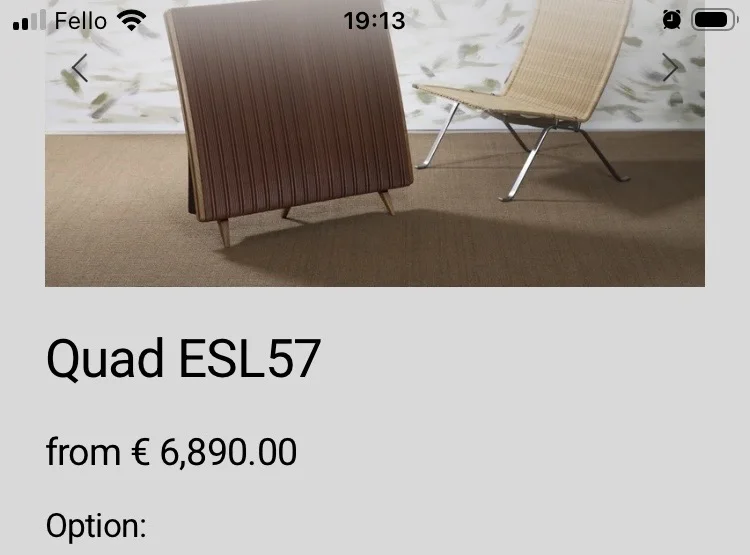 ”Nya” Quad Esl 57 från Musikweidergabe ”Nya” Quad Esl 57 från Musikweidergabe - Kuva 2 / 5