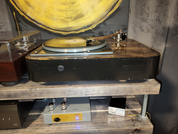 Purist Lenco L75 + EMT 997 klon tonarm 12 tum