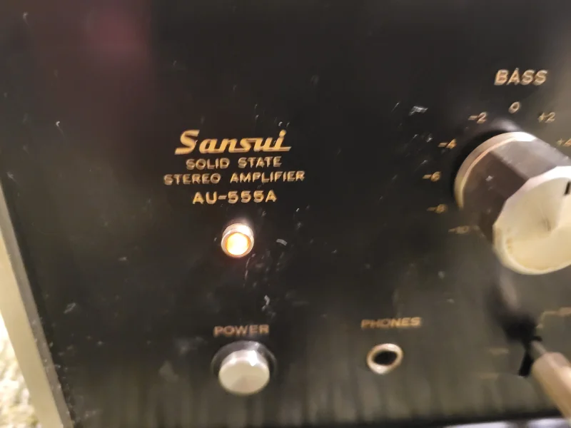 Sansui AU-555A  - Bild 5 av 8