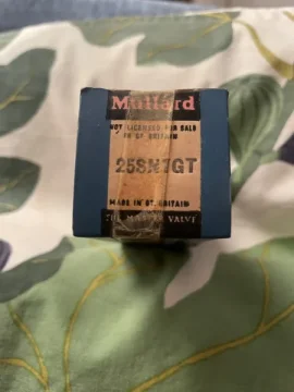 25SN7GT Mullard!!!!! Mycket Exklusivt Rör!!!!!