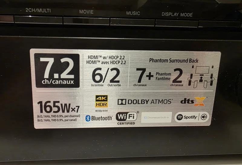 SONY STR-DN1080 - Bild 4 av 8