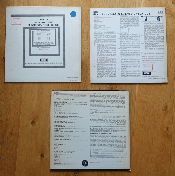 Vinylskivor – LP testskivor och ljudeffekter - Bild 3 av 8