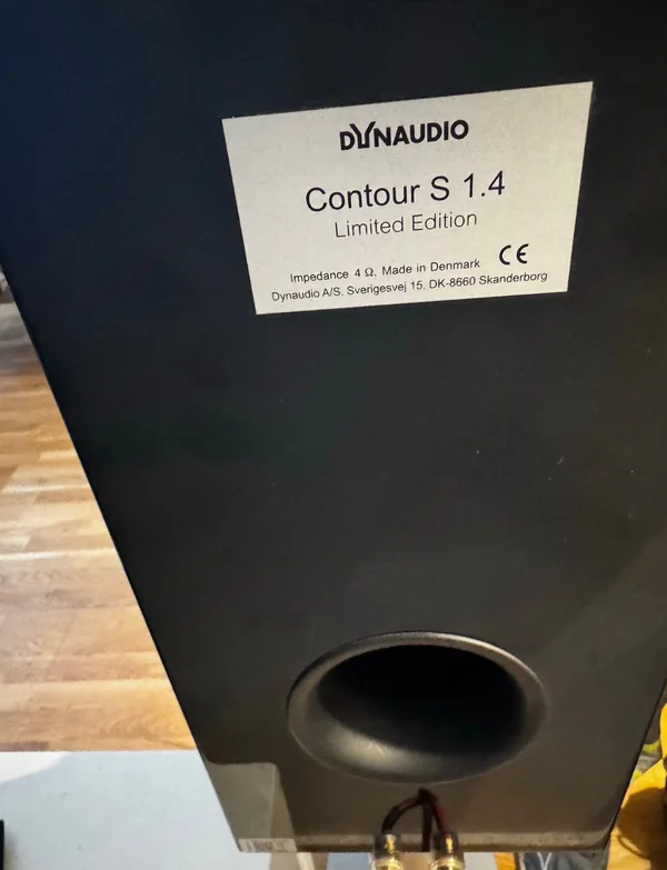 Dynaudio Contour S 1.4 Limited Edition &ndash; Svart Piano &ndash; Nyskick! - Bild 4 av 6