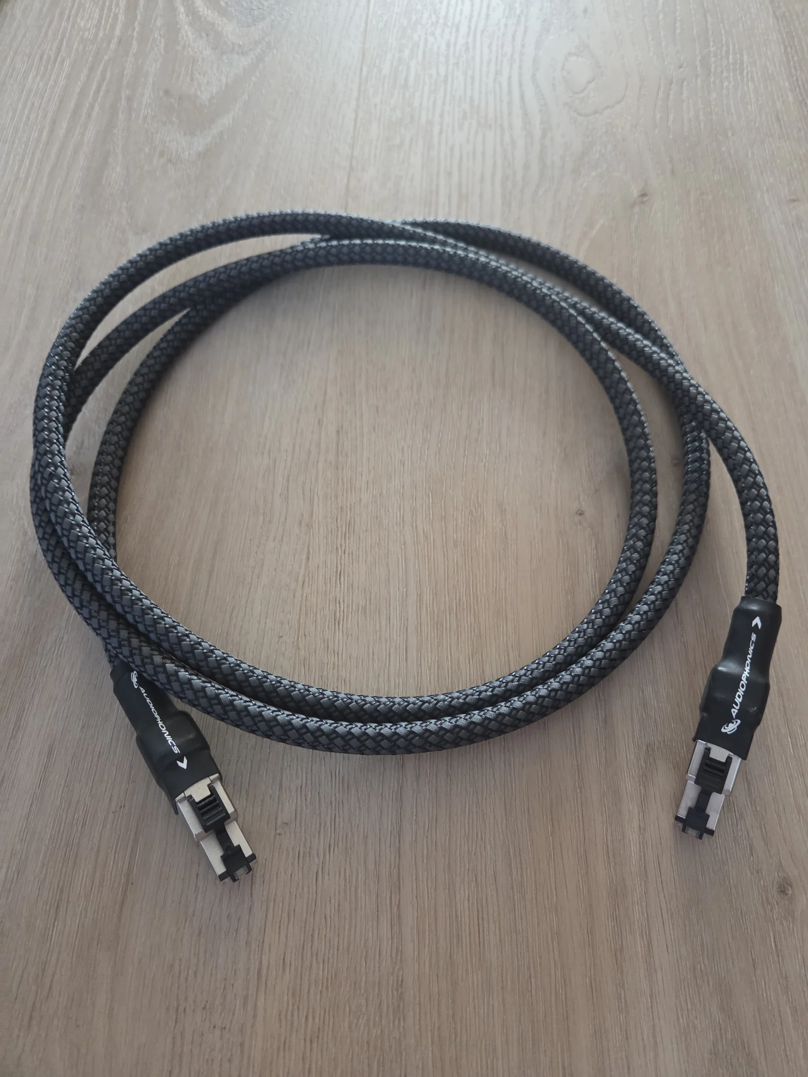 AUDIOPHONICS Patch cable Network RJ45 Ethernet High-End Cat 7 2m