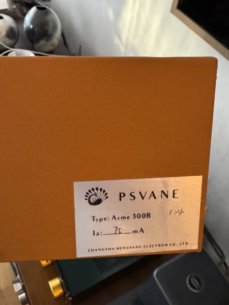 PSVANE ACME 300B, matchat par, oanvända, i originalbox PSVANE ACME 300B, matchat par, oanvända, i originalbox - Bild 4 av 4