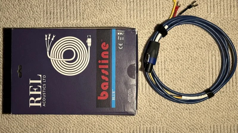 REL Bassline Blue 3m s&auml;ljes - Bild 1 av 1