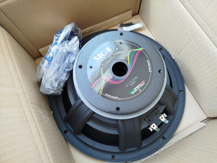 2st Sica 12" C 2,5 CP Coaxialhögtalare Nya