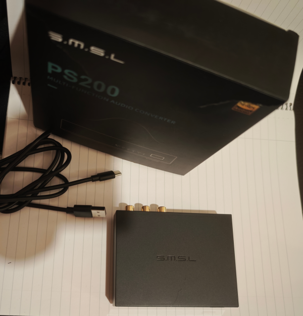 SMSL PS200 mini-USB DAC ES9039Q2M SMSL PS200 mini-USB DAC ES9039Q2M - Bild 2 av 5