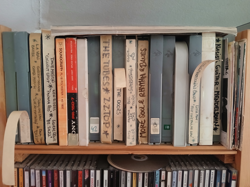 Rullbandspelare GX-630-SS med stor samling band säljes - Bild 3 av 6