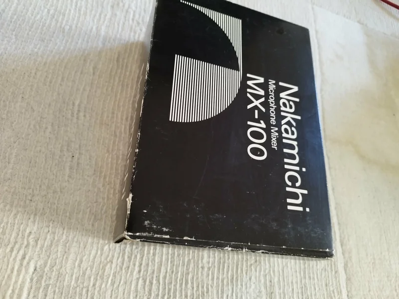 Nakamichi MX-100 Microphone Mixer Nakamichi MX-100 Microphone Mixer - Bild 3 av 3