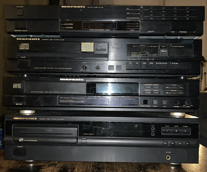 Klassiskt Marantz-torn &ndash; CD-65, CD-75DX (Digital Monitoring) & CD-42 mkII - Bild 3 av 5