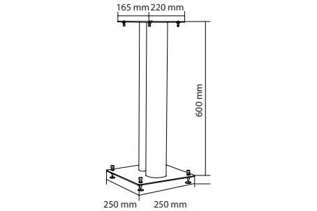 NorStone Stylum 2 - Högtalarstativ 