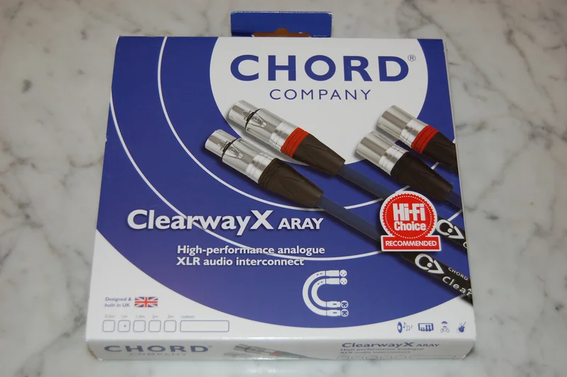 Chord ClearwayX ARAY XLR 1,0m Chord ClearwayX ARAY XLR 1,0m - Bild 1 av 1