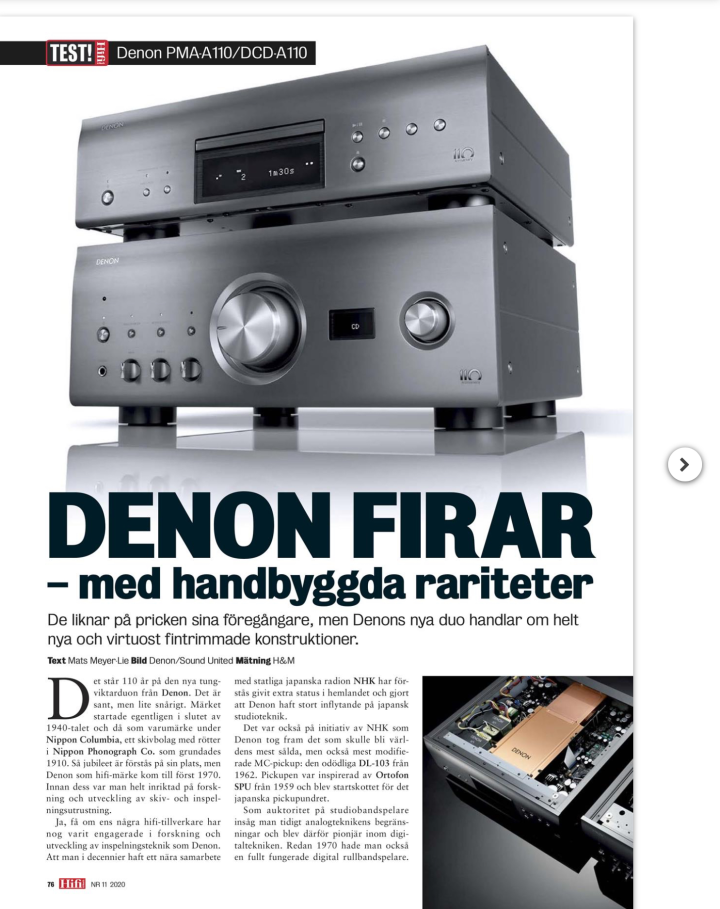 Denon PMA-A110