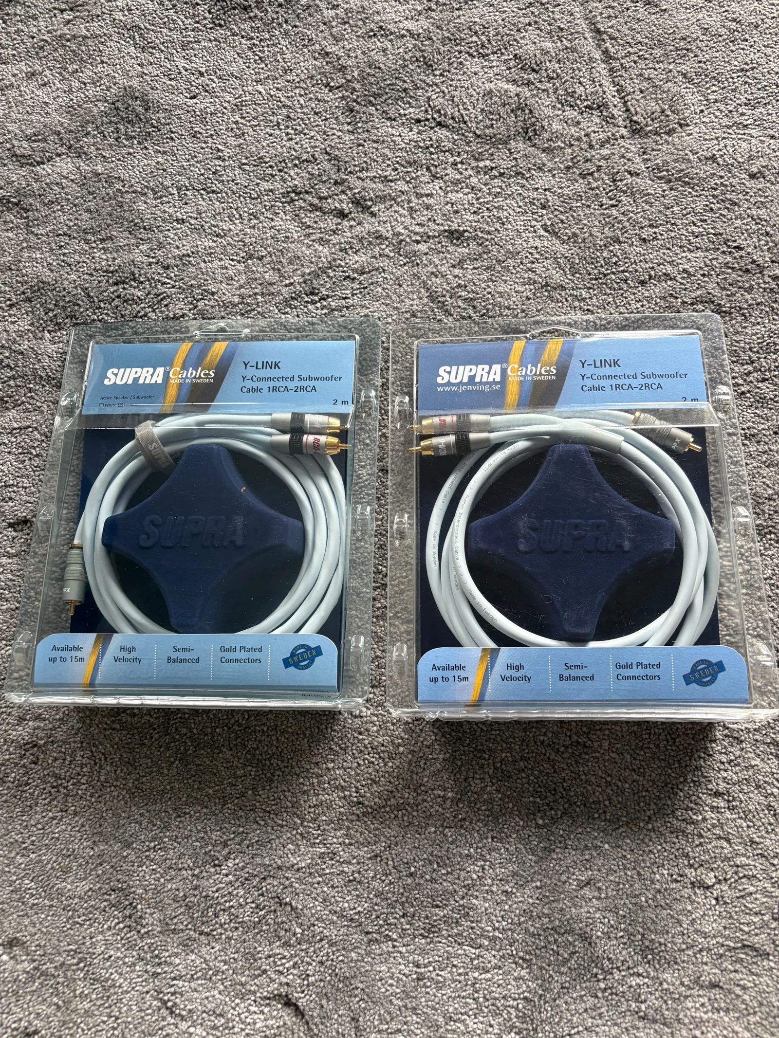 Supra Y-Link 1RCA - 2RCA