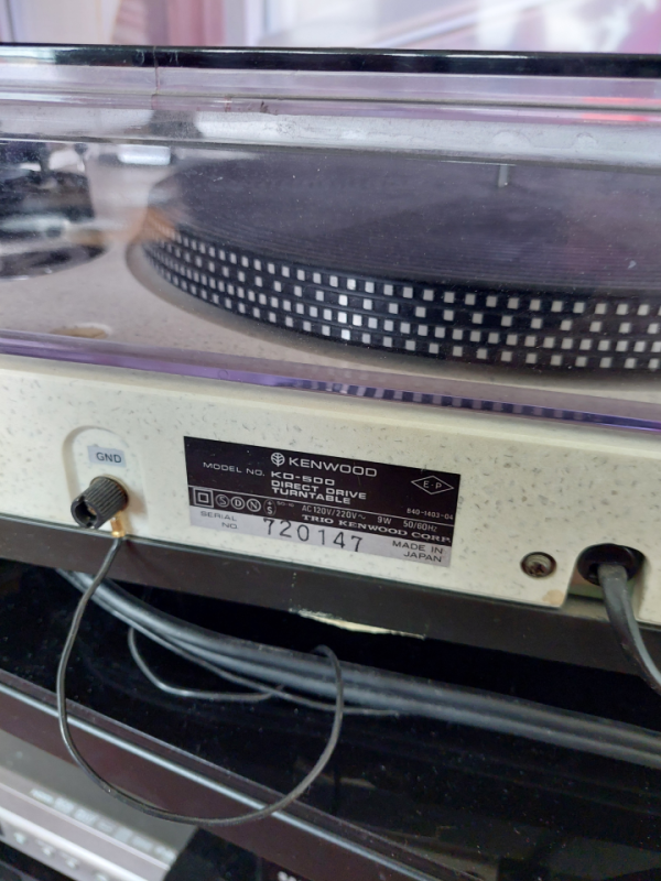 Skivspelare kenwood kd 500 med sme 3009 series iii tonarm - Bild 6 av 6