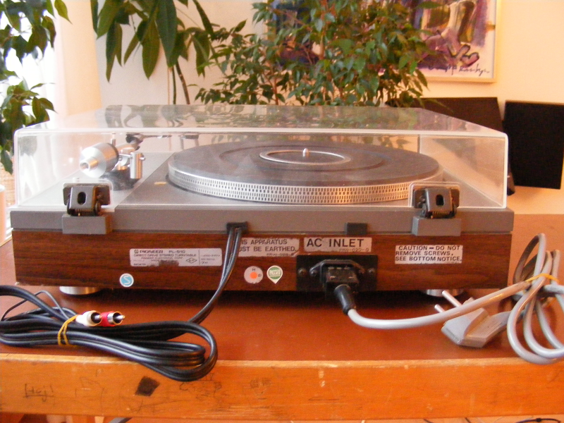 Direktdriven skivspelare Pioneer PL-510 - Bild 2 av 4