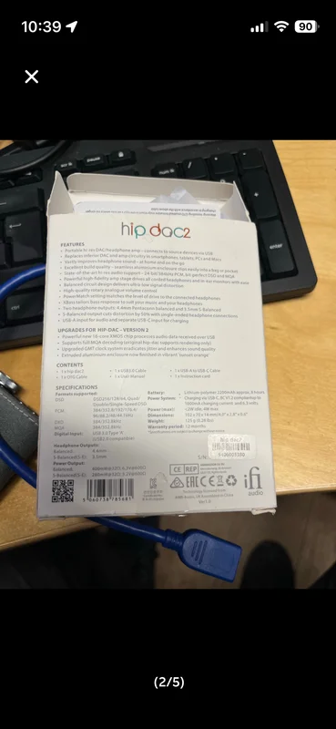 Ifi hip dac v2 - Bild 5 av 5