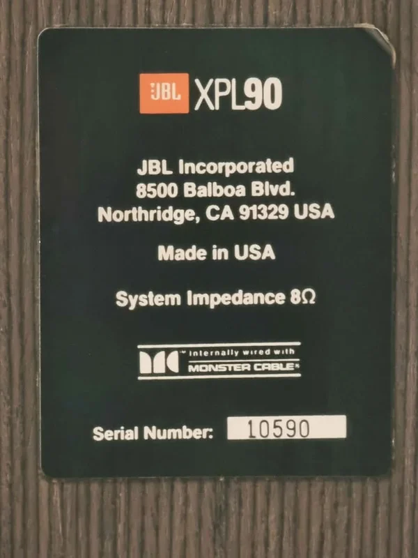 JBL XPL90 inkl stativ - Bild 3 av 8