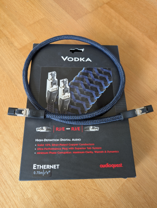 Audioquest Vodka ethernet