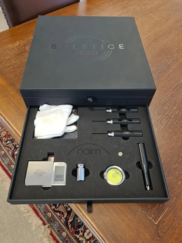 Naim Solstice Turntable beg komplett skivspelare utan Pu. - Bild 3 av 3