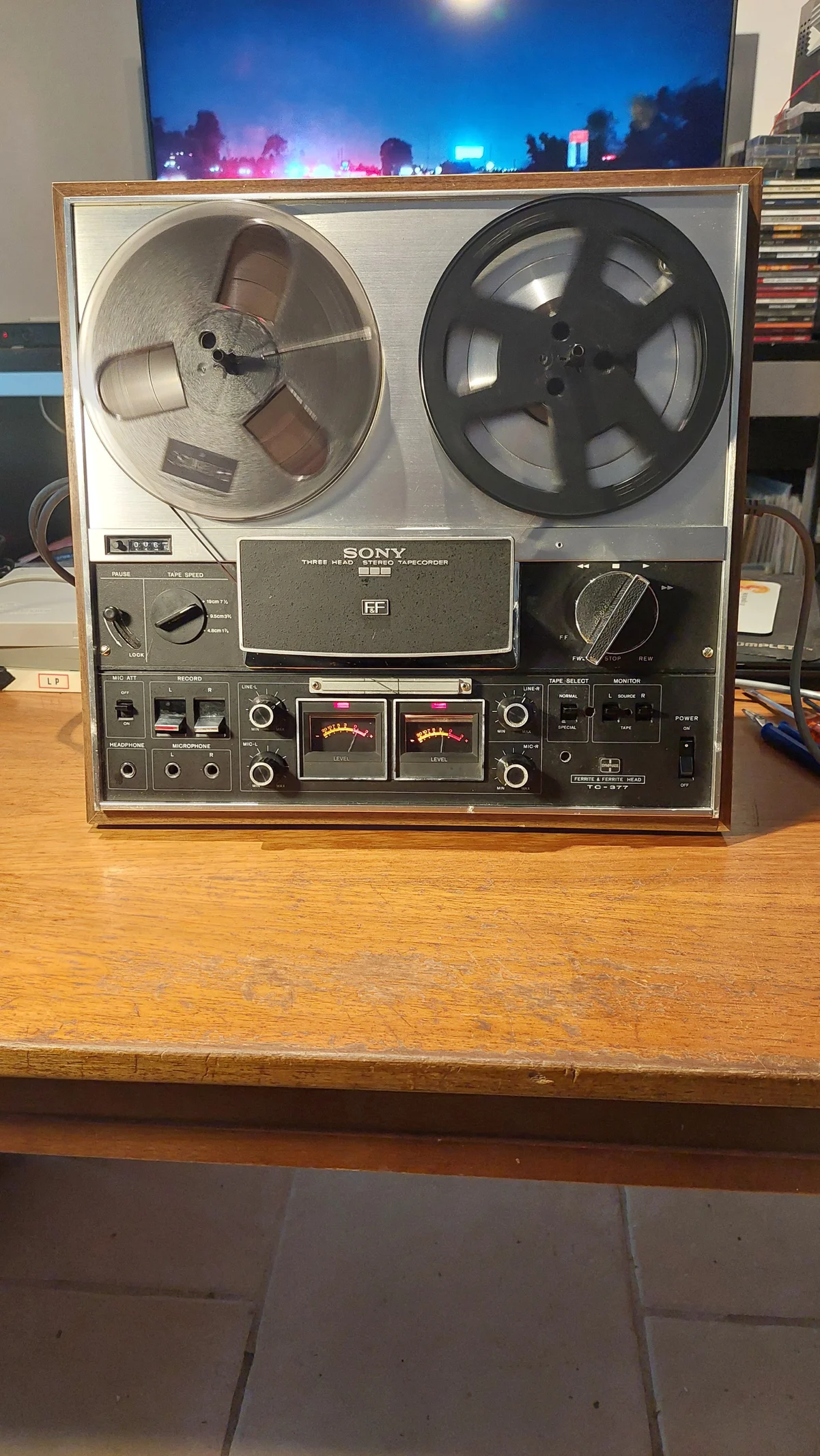 Sony TC-377 Rullbandare