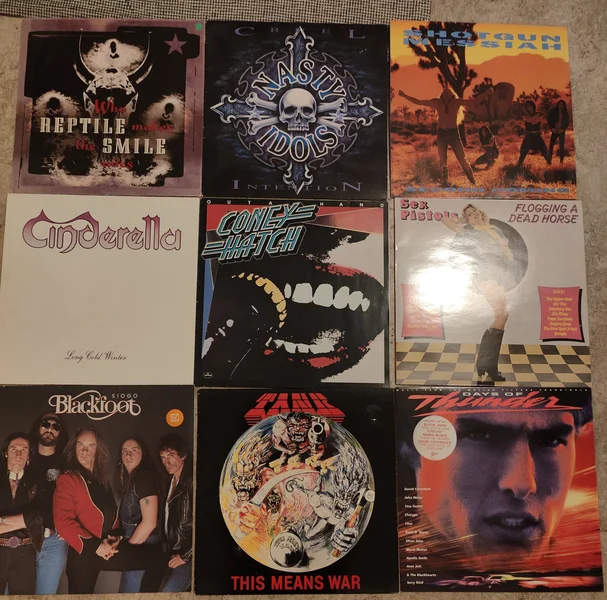 Hårdrock Vinylskivor Hårdrock Vinylskivor - Bild 2 av 8