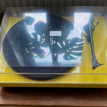 Pro-Ject Debut Carbon Turntable with Eve Audio Speakers and NAD Phono Preamp