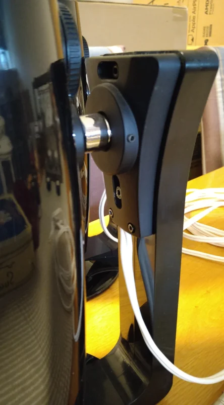 Dali Fazon - 1 par svarta inkl fot / v&auml;ggf&auml;ste, Kabel. - Bild 4 av 6