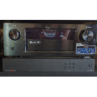Denon x4300 audiolab camton bytes mot 2-kanal