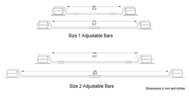 Townshend Seismic Isolation Bars 