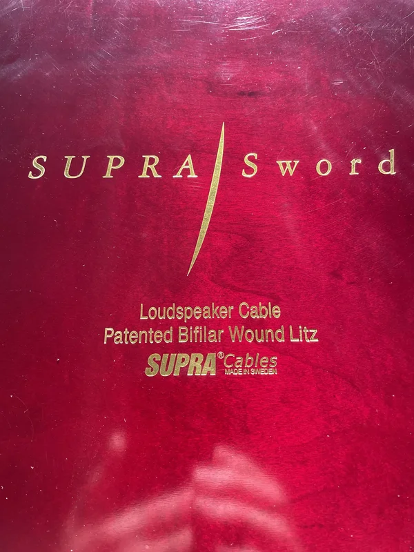 Supra Sword h&ouml;gtalarkablar - Bild 2 av 4