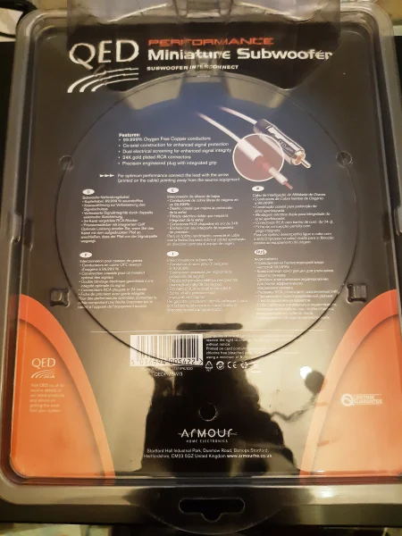 QED Performance Mini Subwoofer - Bild 2 av 2