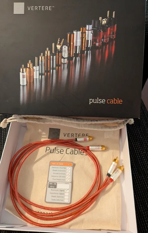 Vertere Redline RCA 1M - Bild 1 av 2