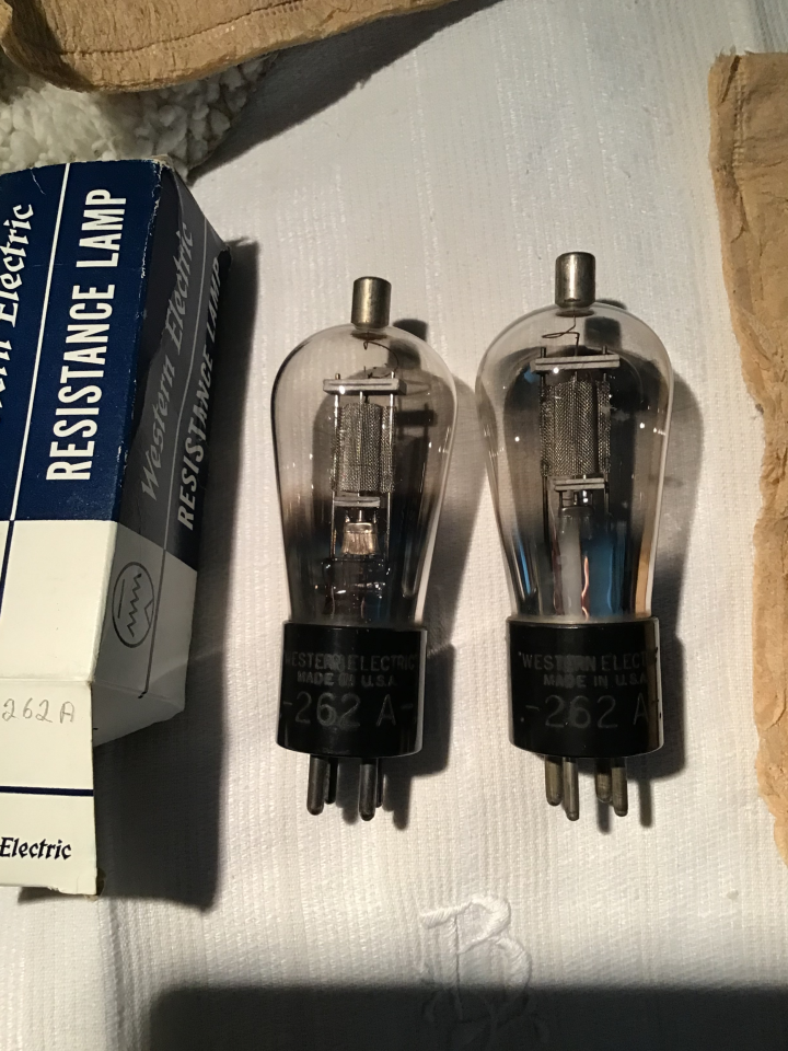 Western Electric 262A NOS rör