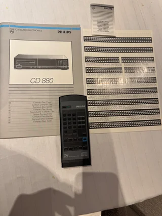 Philips CD880 &ndash; mycket fint exemplar