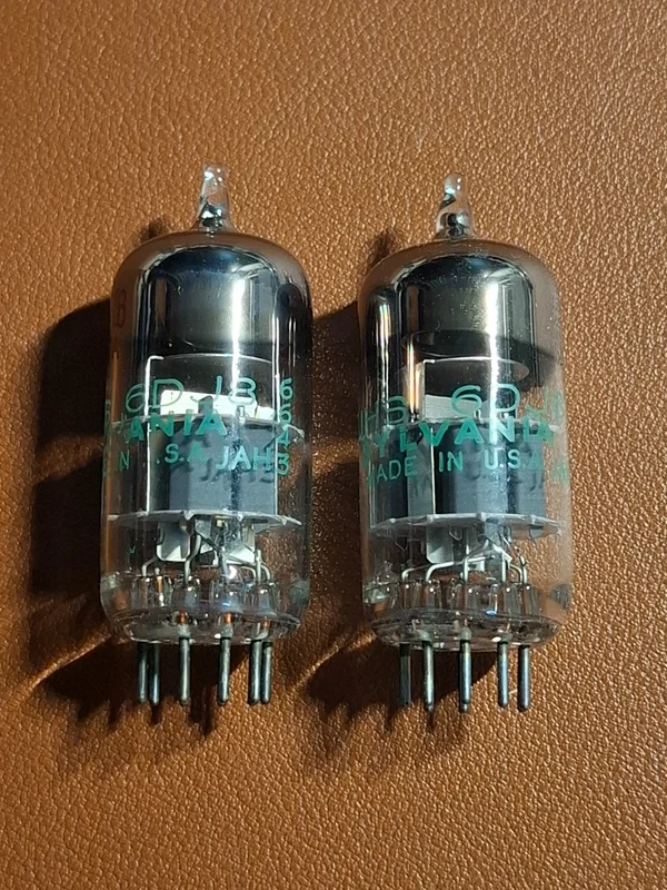 Sylvania JHS 6DJ8 (ECC88) NOS Matchat Par 1966 &ndash; Milit&auml;rspec. - Bild 6 av 9
