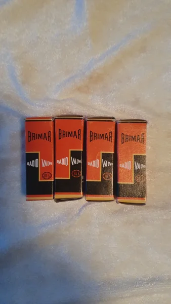 Brimar yellow t..6060..ecc81..cv4024 nos. - Bild 2 av 2