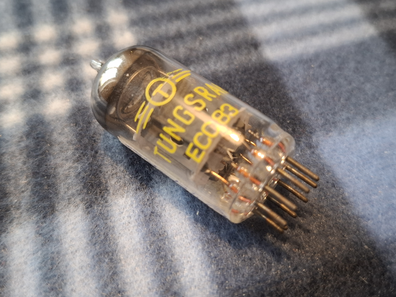 Tungsram UNGERN ECC83 (12AX7) 1976 NOS/NIB - Bild 3 av 6