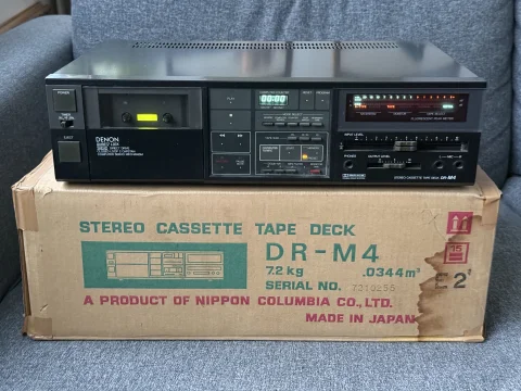 SÄNKT PRIS: Sällsynt Premium kasettdäck – Denon DR-M4 –...