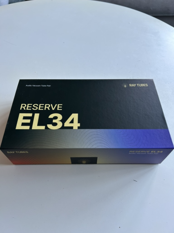 Ray Tubes EL34 Reserve – Premiumrör i nyskick