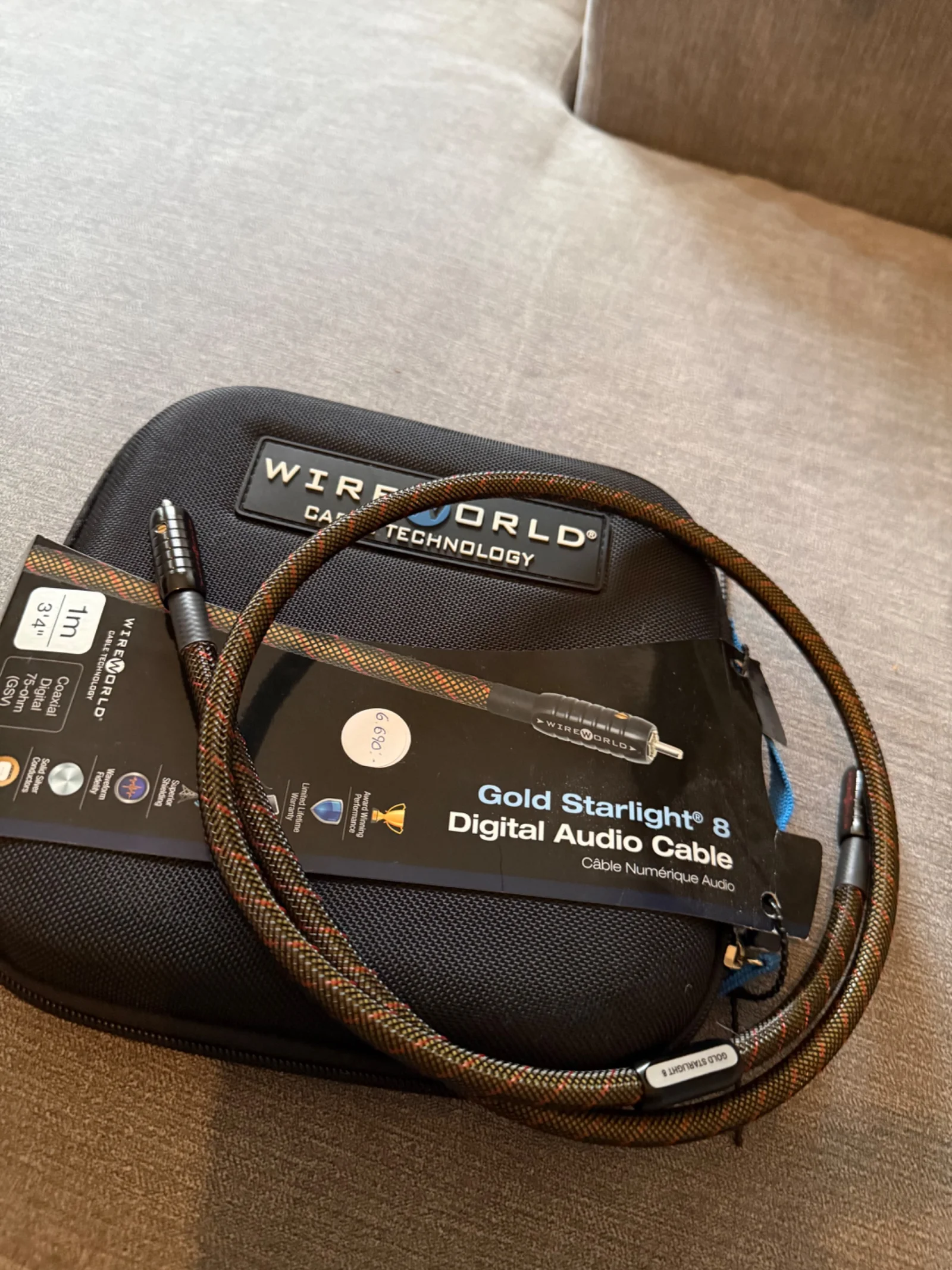 Wireworld Gold Starlight 8 digitalkabel - Bild 1 av 1