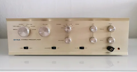 Dynaco PAS-3X Rör Förförstärkare Dynaco PAS-3X Rör Förförstärkare
