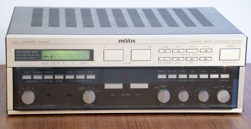 Revox B251 Stereo Integrated Amplifier (1985) - Bild 1 av 6