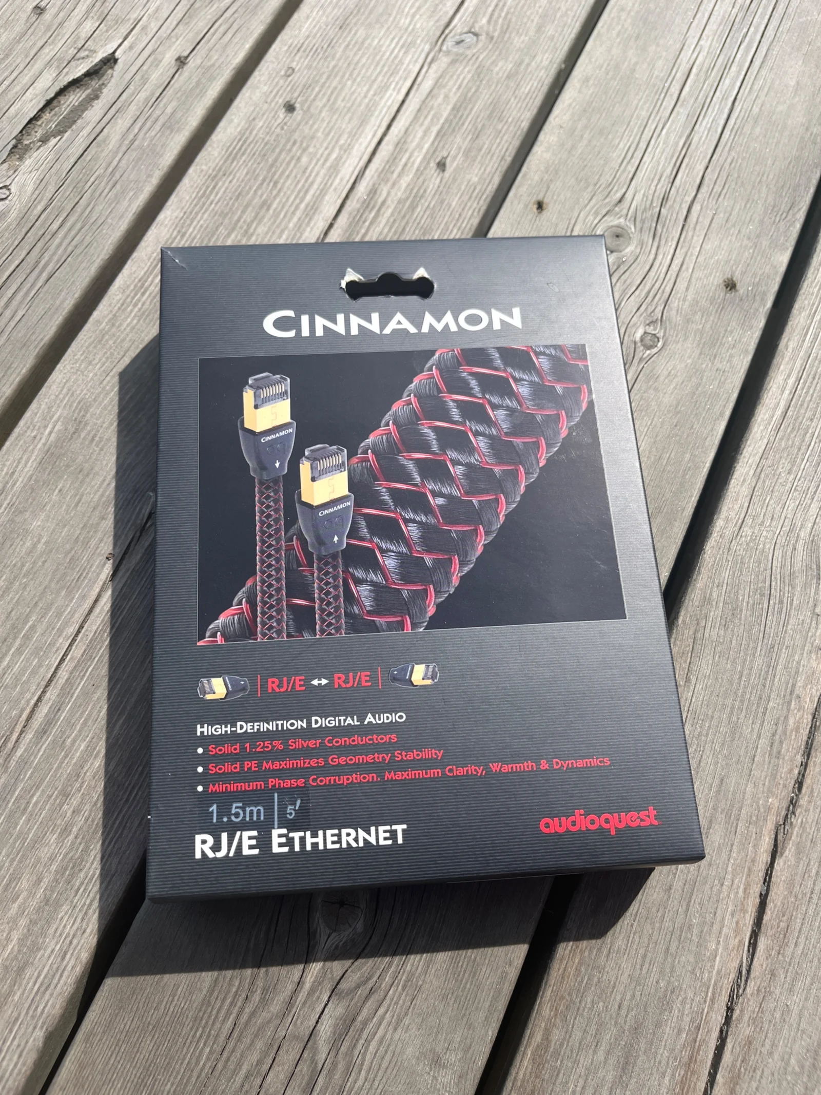 Audioquest cinnamon Ethernet 1,5m